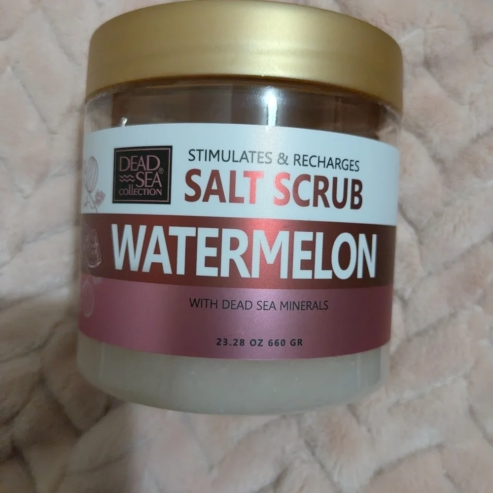 Deadsea Collection Watermelon Salt Scrub - NIP